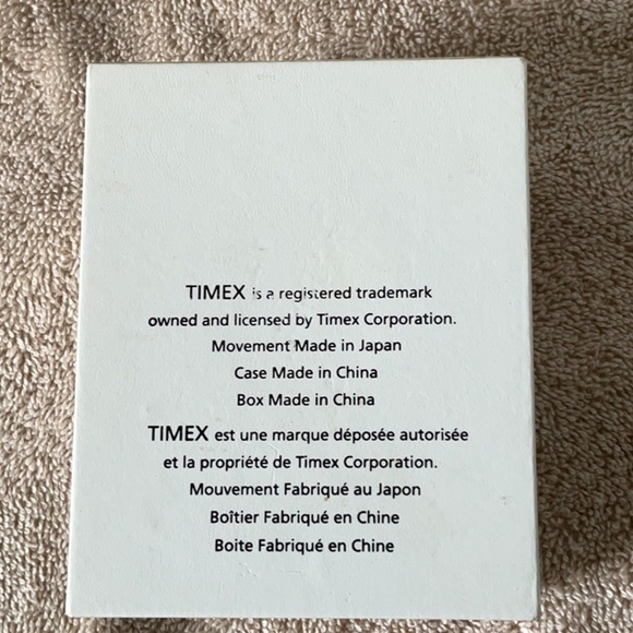 Timex Gold and Silver and gold golf Desk Clock - Picture 4 of 6